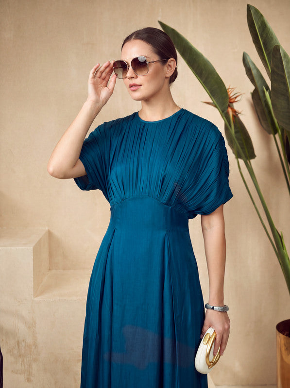 Ocean Bliss Russian Silk Dress