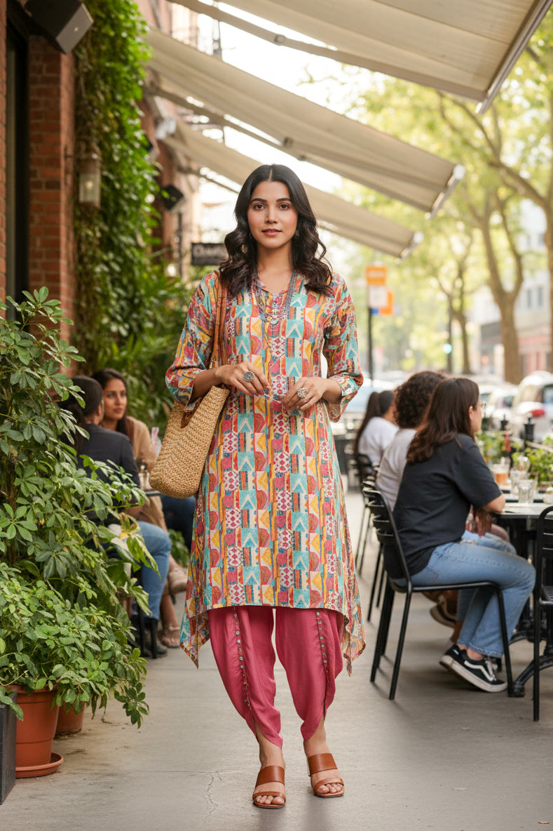 Spectrum Bliss Russian Silk Co-ord Set