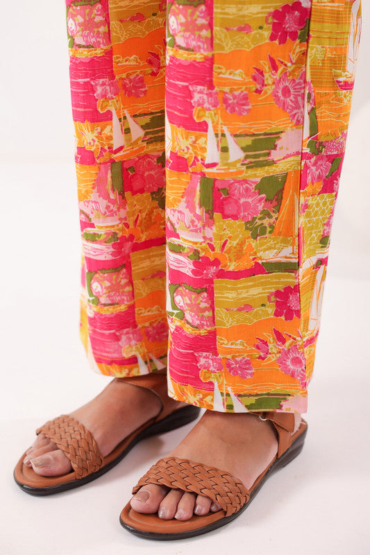 Sunburst Symphony Multi Cotton Co-ord Set