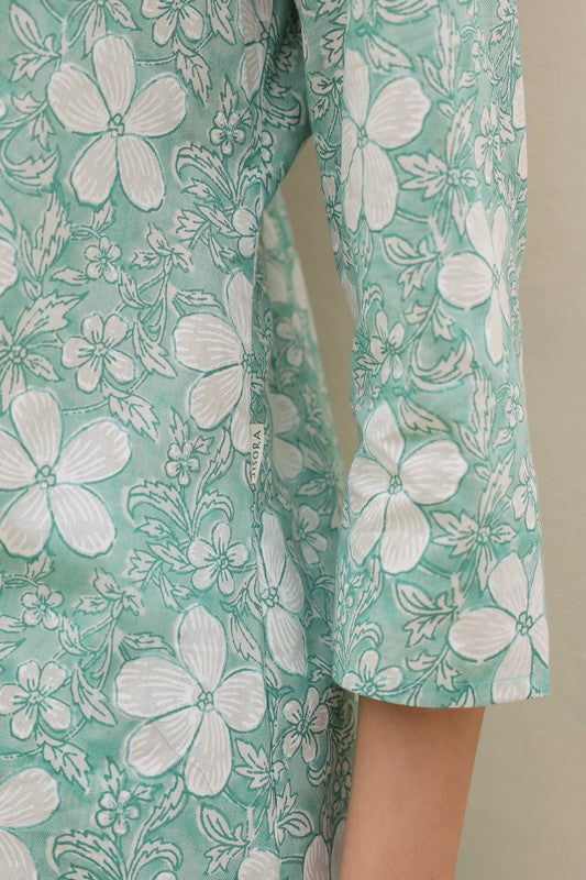 Ocean Haze Cotton Co-ord Set