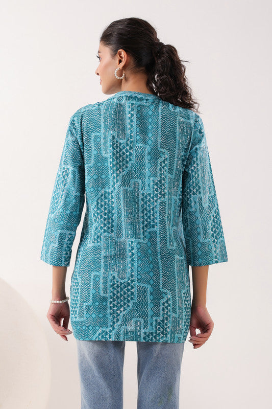 Everyday Ethnic Ensemble Turquoise CottonTop