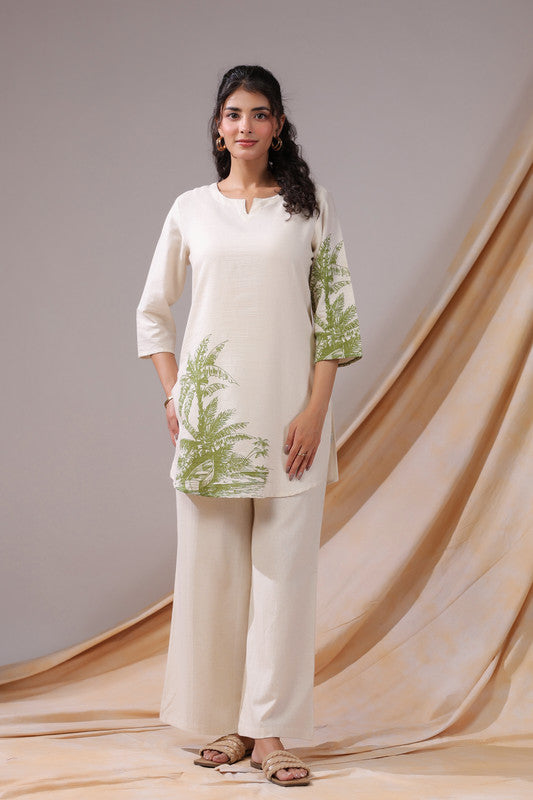 Palm Shore Cotton Flex Co-ord Set