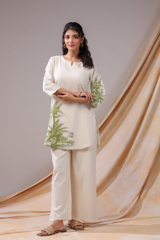 Palm Shore Cotton Flex Co-ord Set
