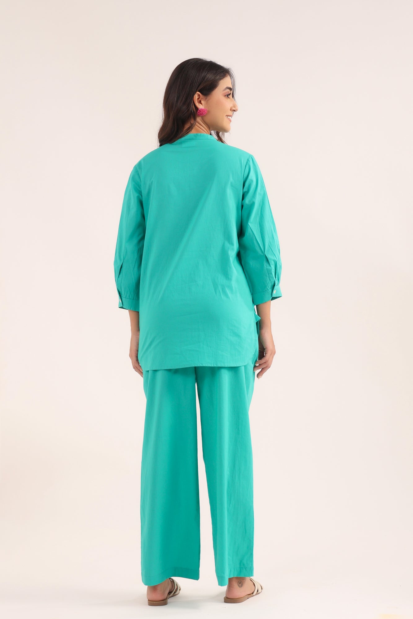 Seafoam Serenity Cotton Co-ord Set