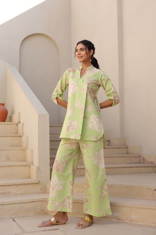 Green Meadow Cotton Co-ord Set