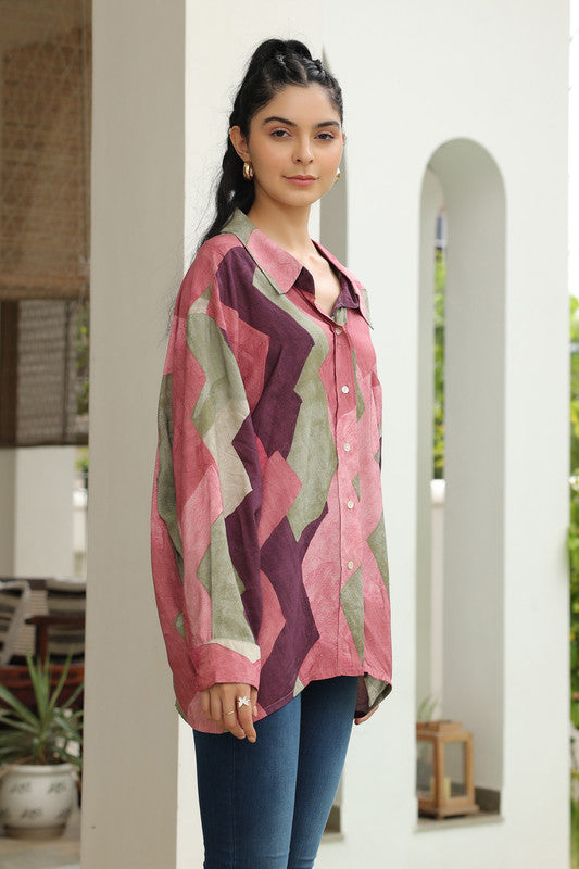 Artful Angles Russian Silk Shirt