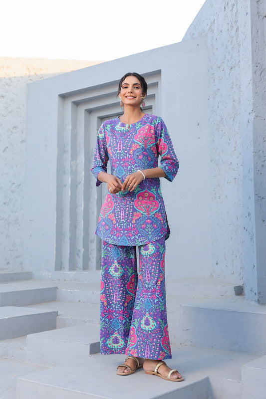 Violet Haze Garden Loungewear Set