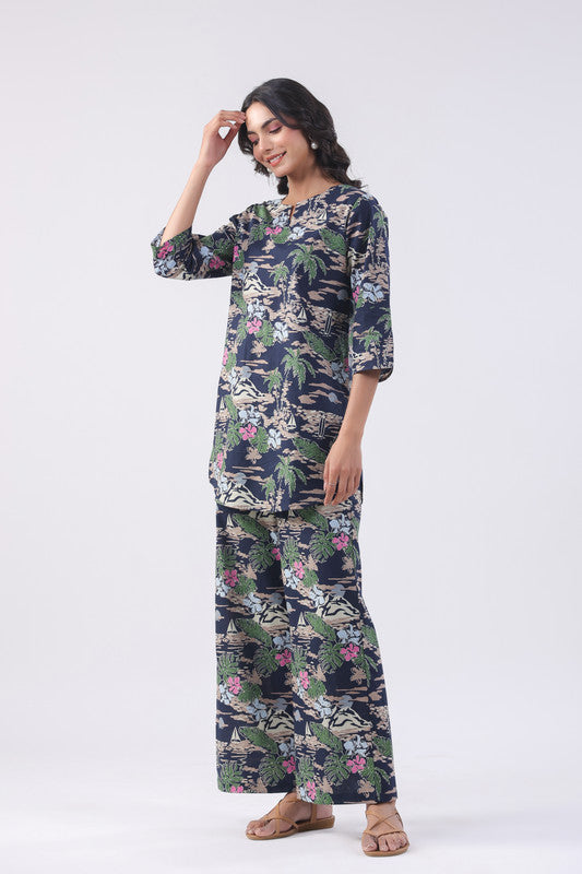 Lushia Cotton Loungewear Set