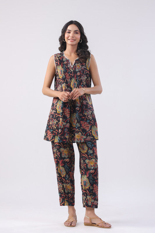 Botanical Floral Cotton Co-ord Set