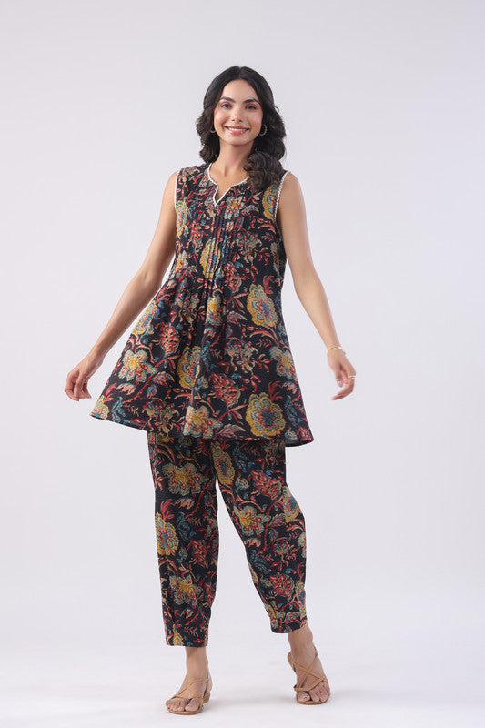 Botanical Floral Cotton Co-ord Set