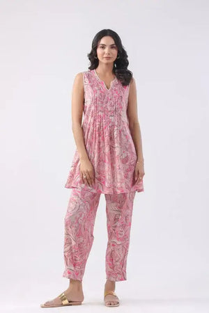 Raspberry Cotton Co-ord Set
