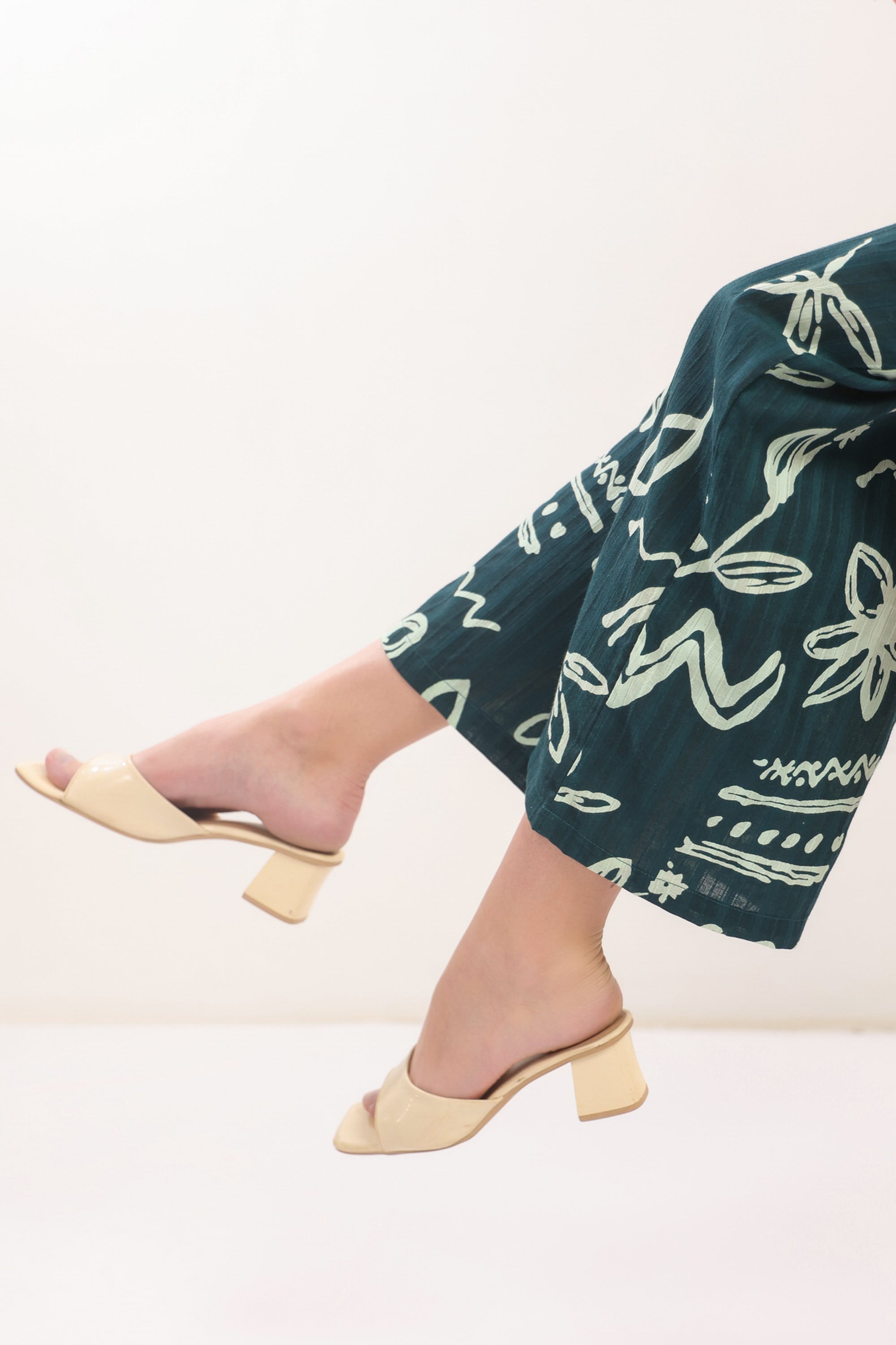 Coastal Calm Blue Cotton Co-ord Set