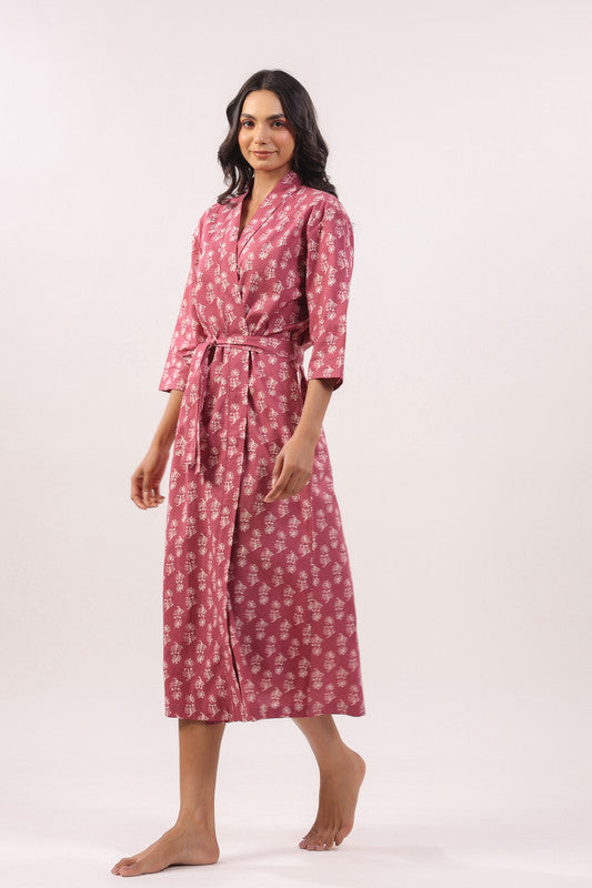 Winewood Whisper Cotton Robe