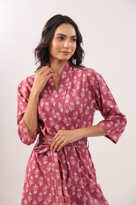 Winewood Whisper Cotton Robe