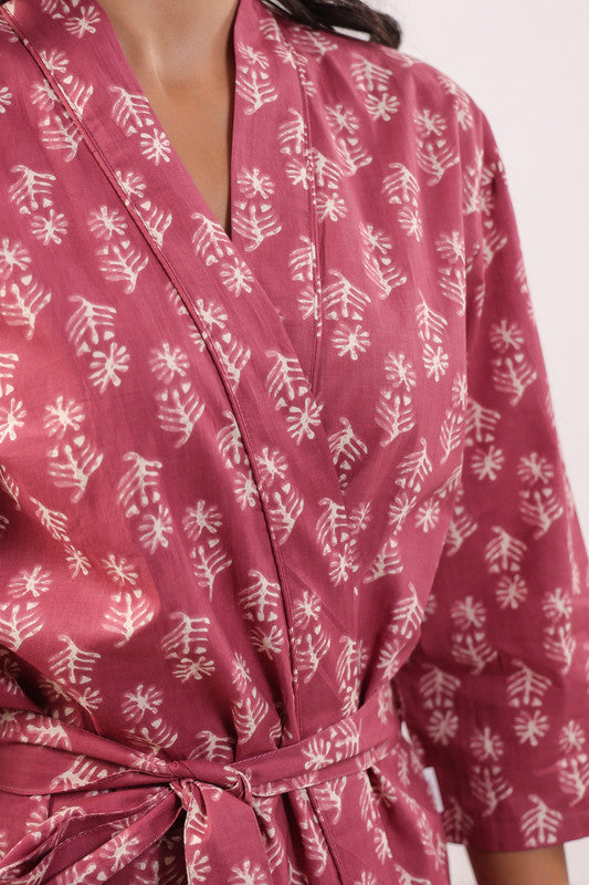 Winewood Whisper Cotton Robe