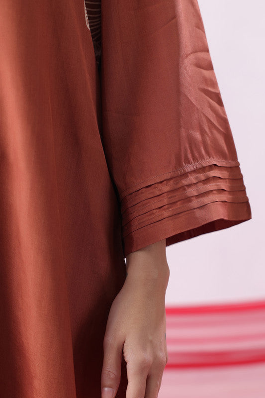 Rust Floral Printed Co-ord Set