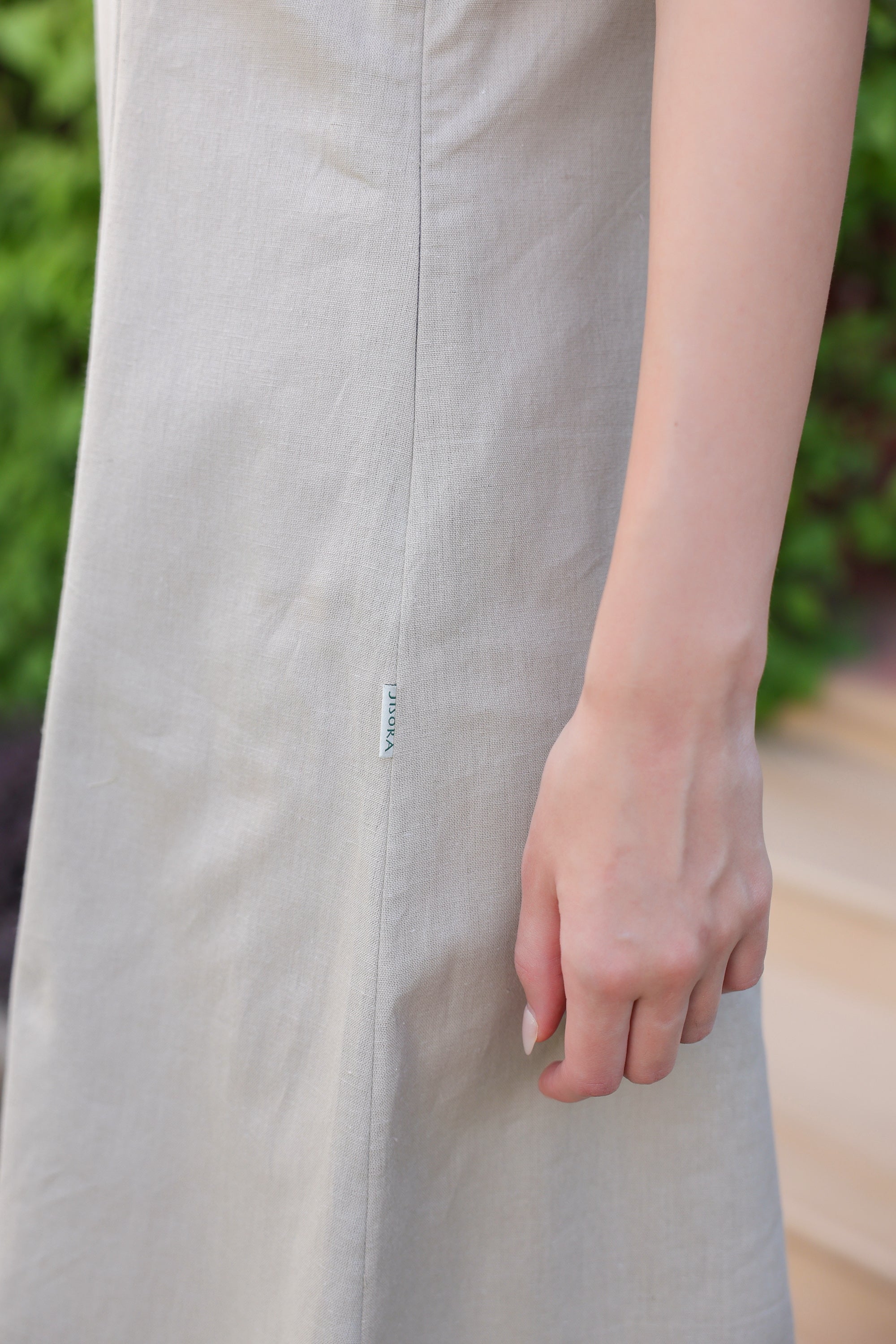 Soft Mocha Cotton Flex Dress