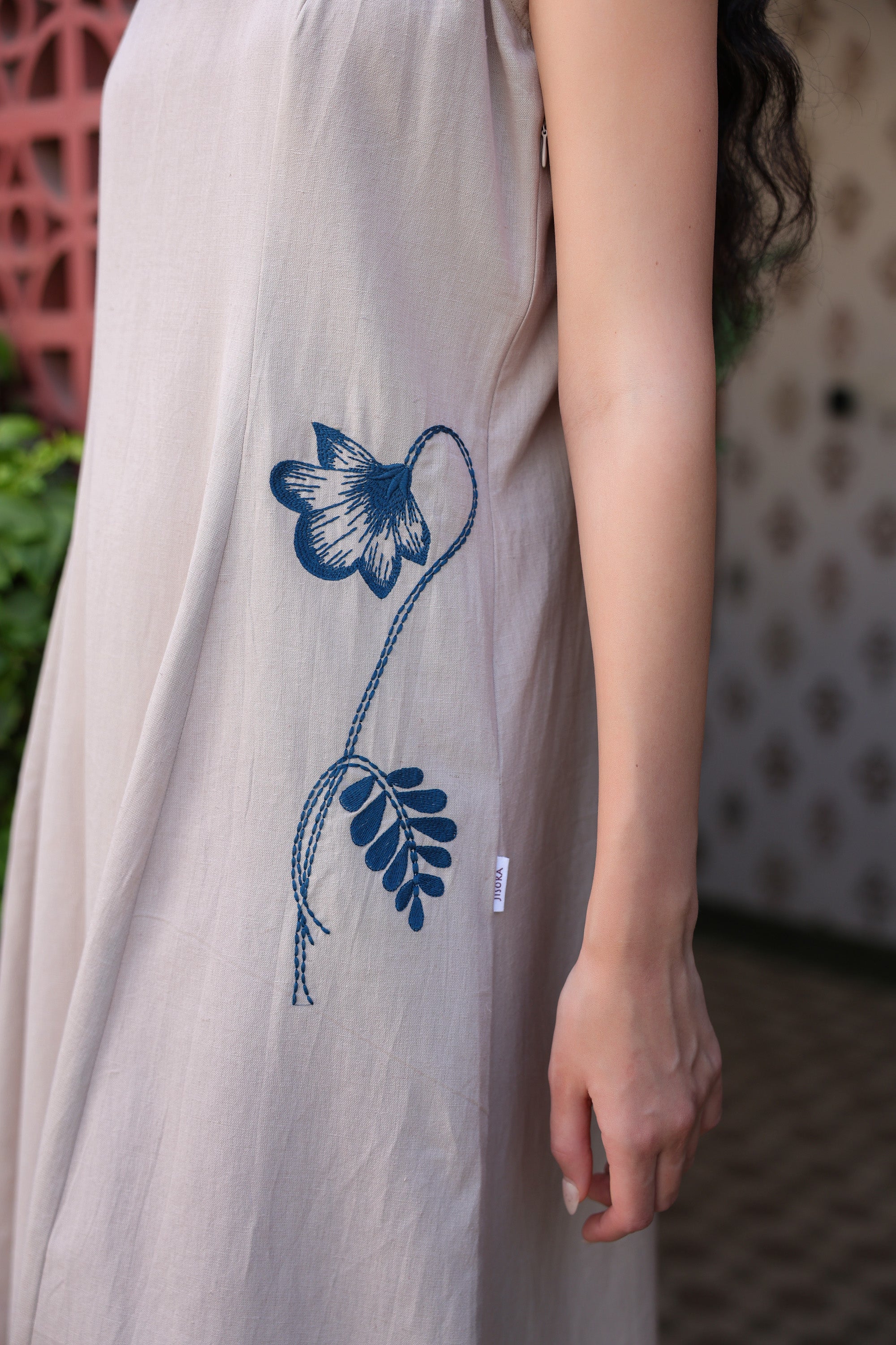 Cloudy Charm Cotton Flex Dress