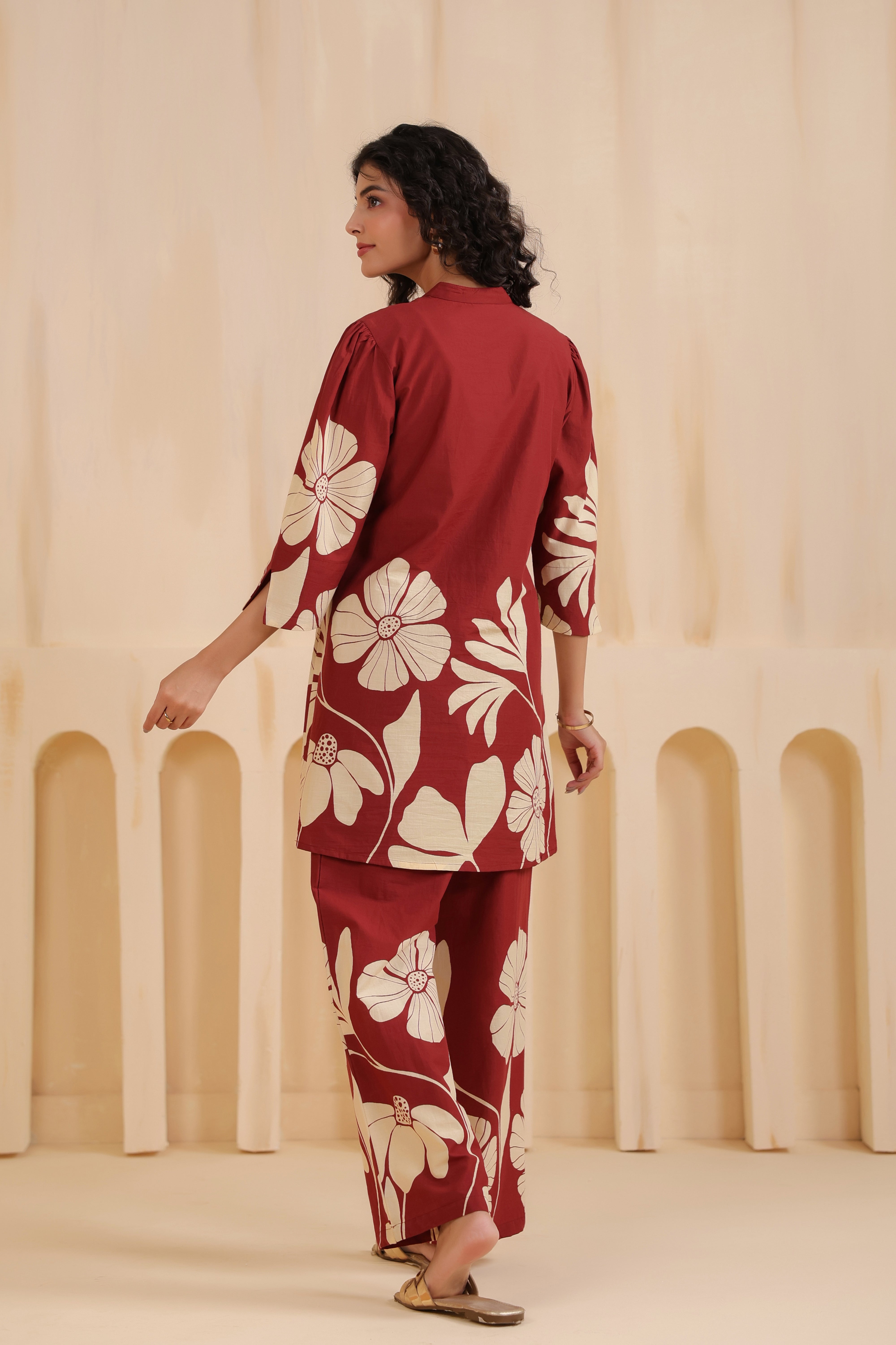 Rustic Flora Cotton Co-ord Set