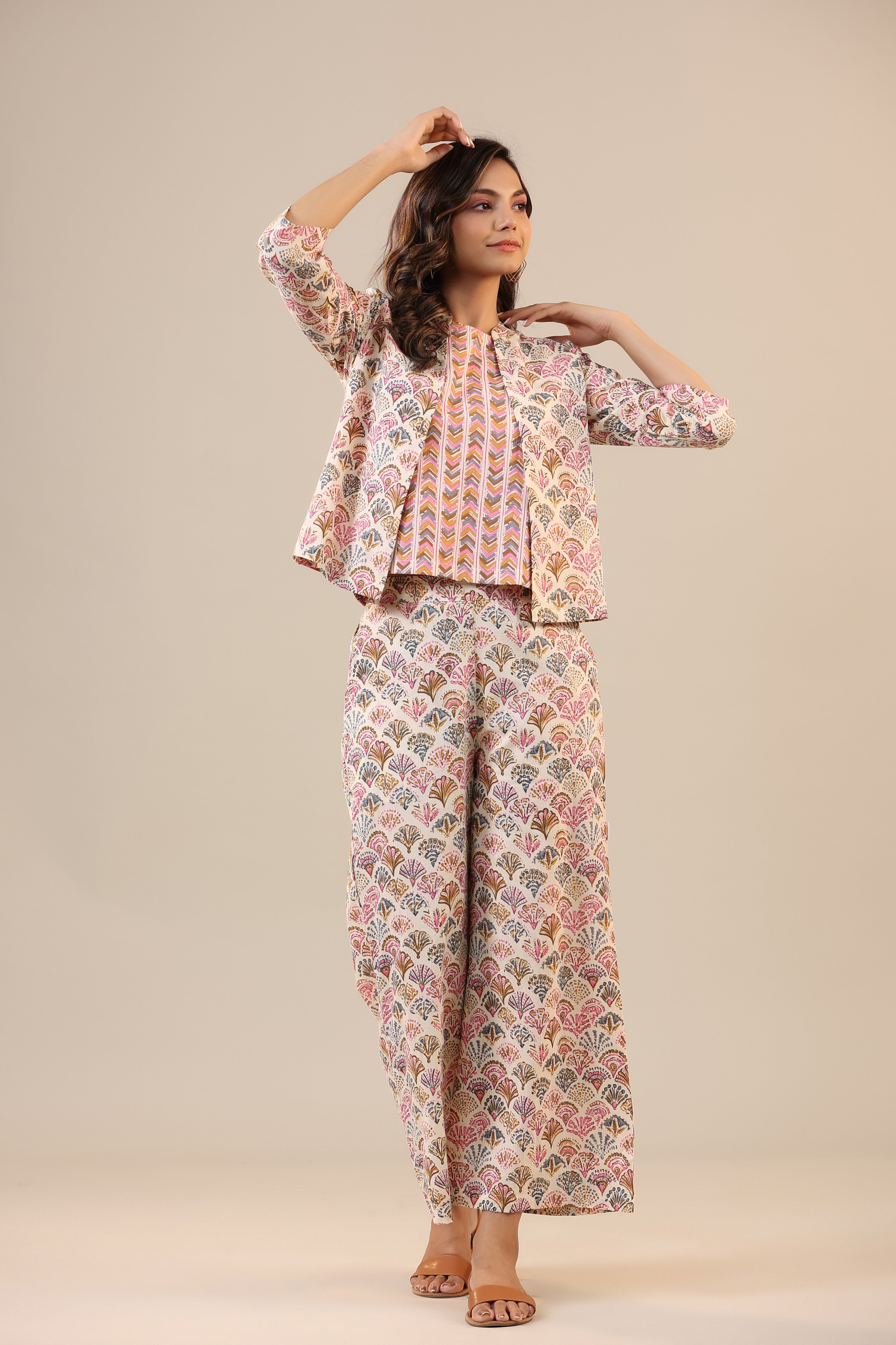 Bird of Paradise Cotton Three Piece Set