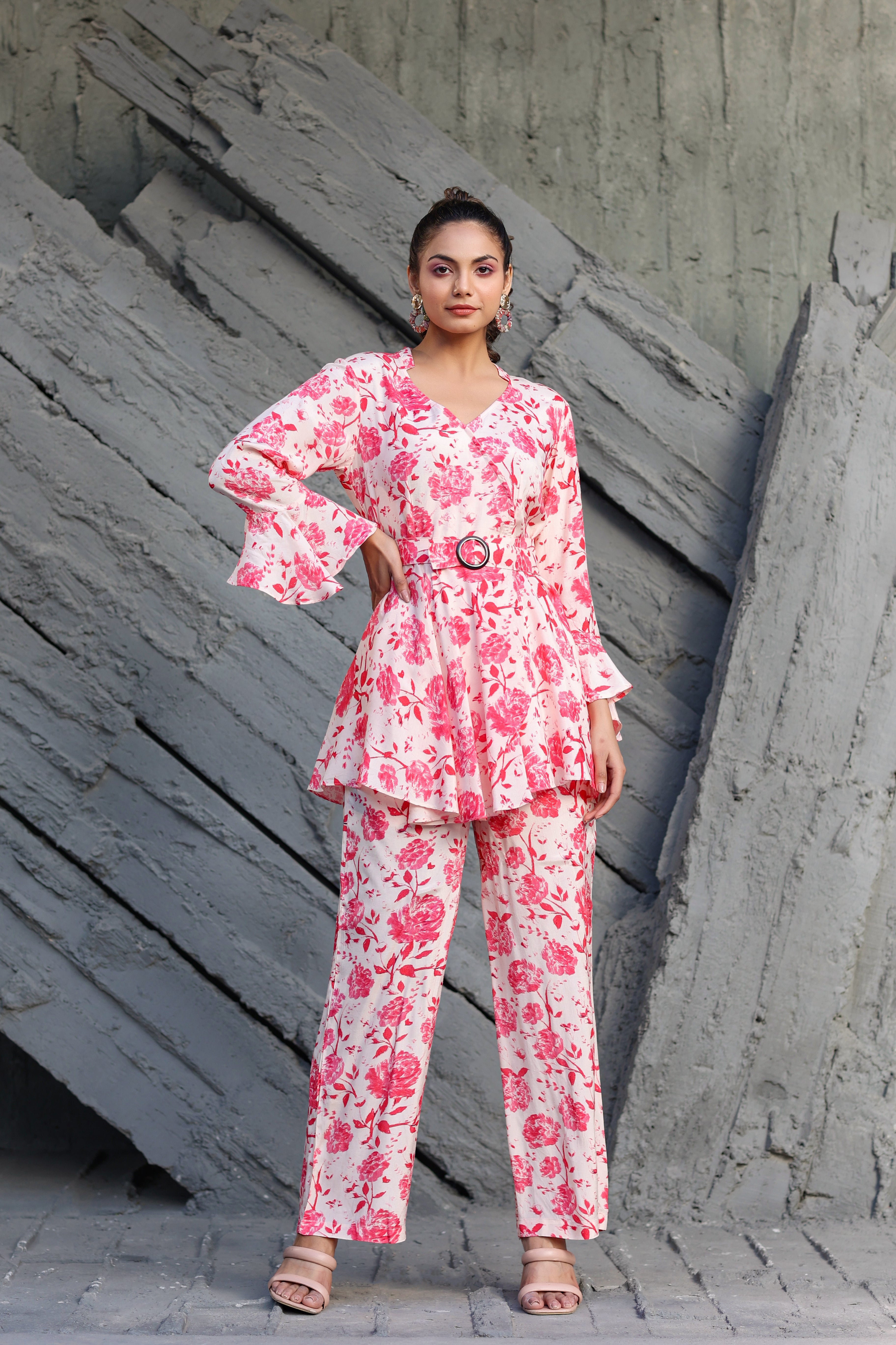 Roses on Silk Co-ord Set