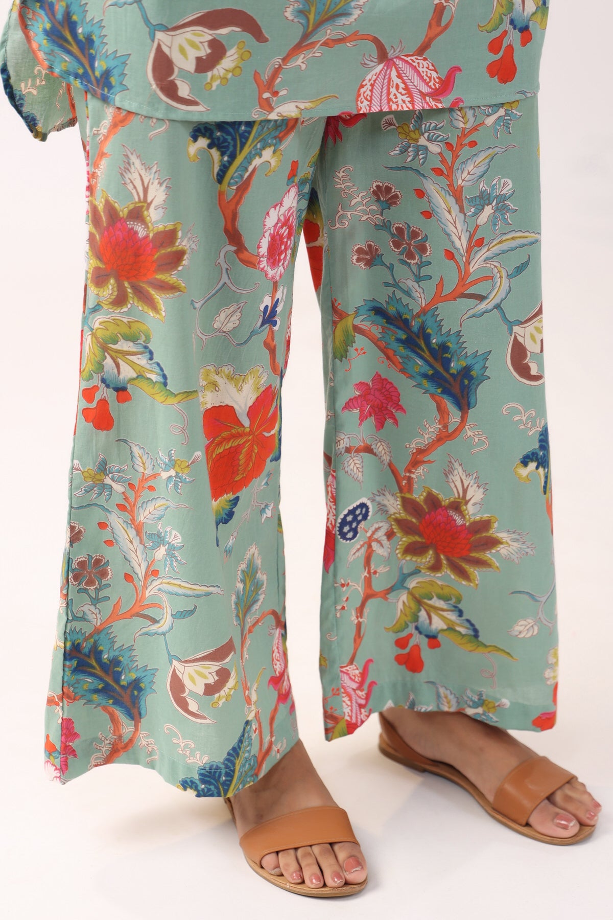 Modern Botanical Cotton Loungewear Set