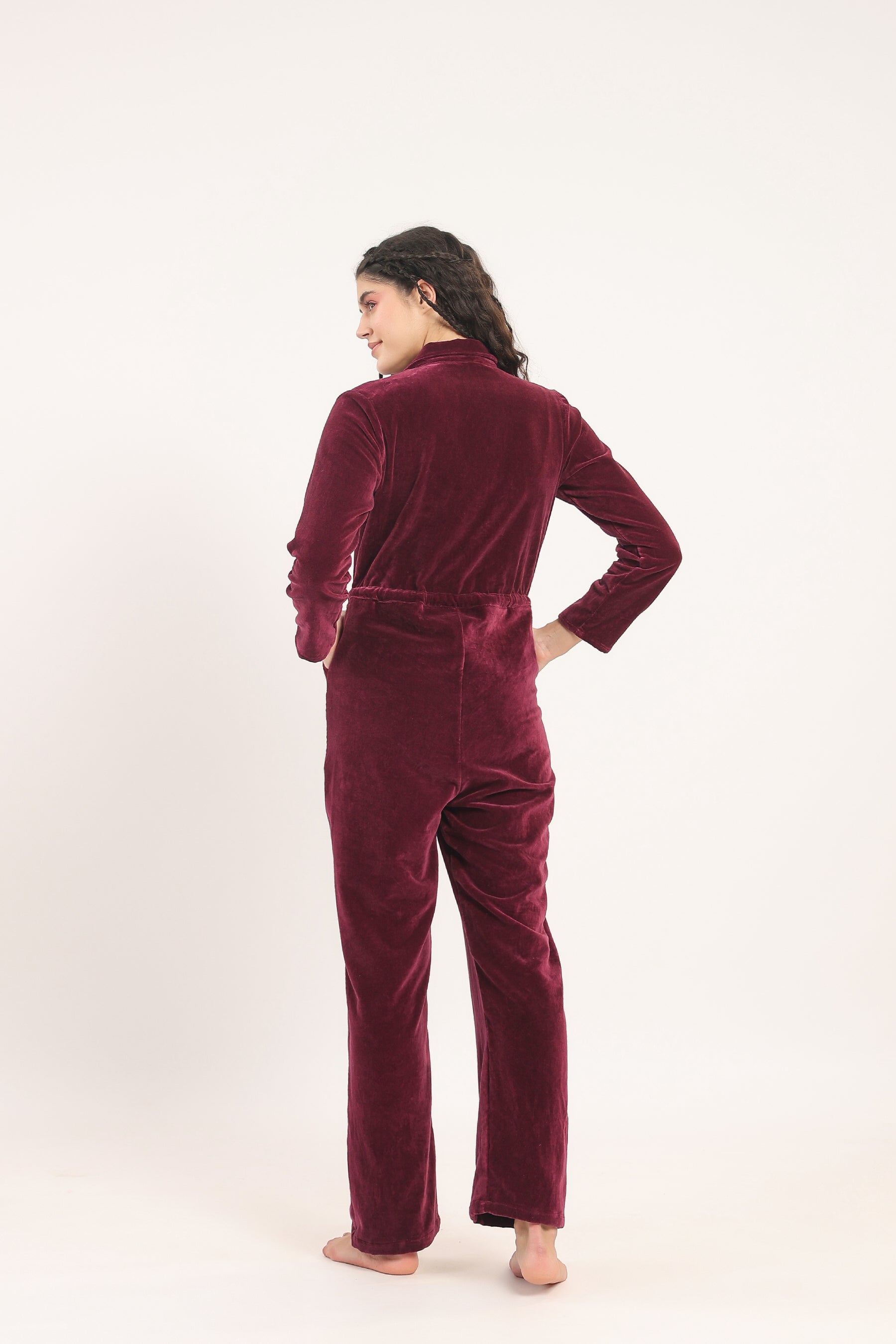 Rudolph Velvet Jumpsuit