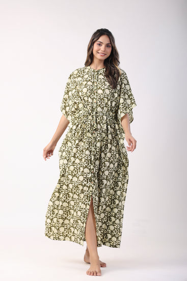 Long cotton clearance kaftans