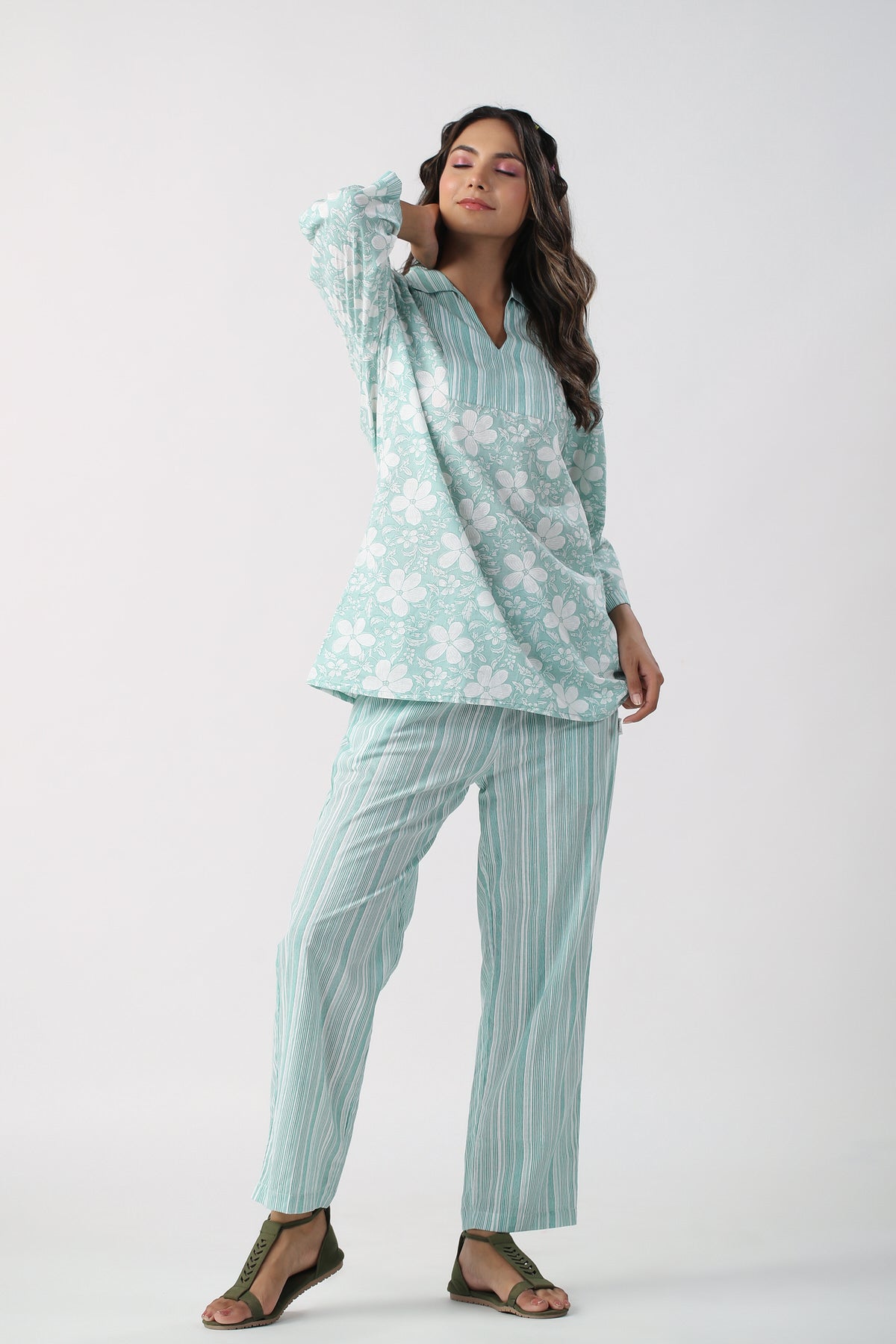 Lily Grace Cotton Loungewear Set