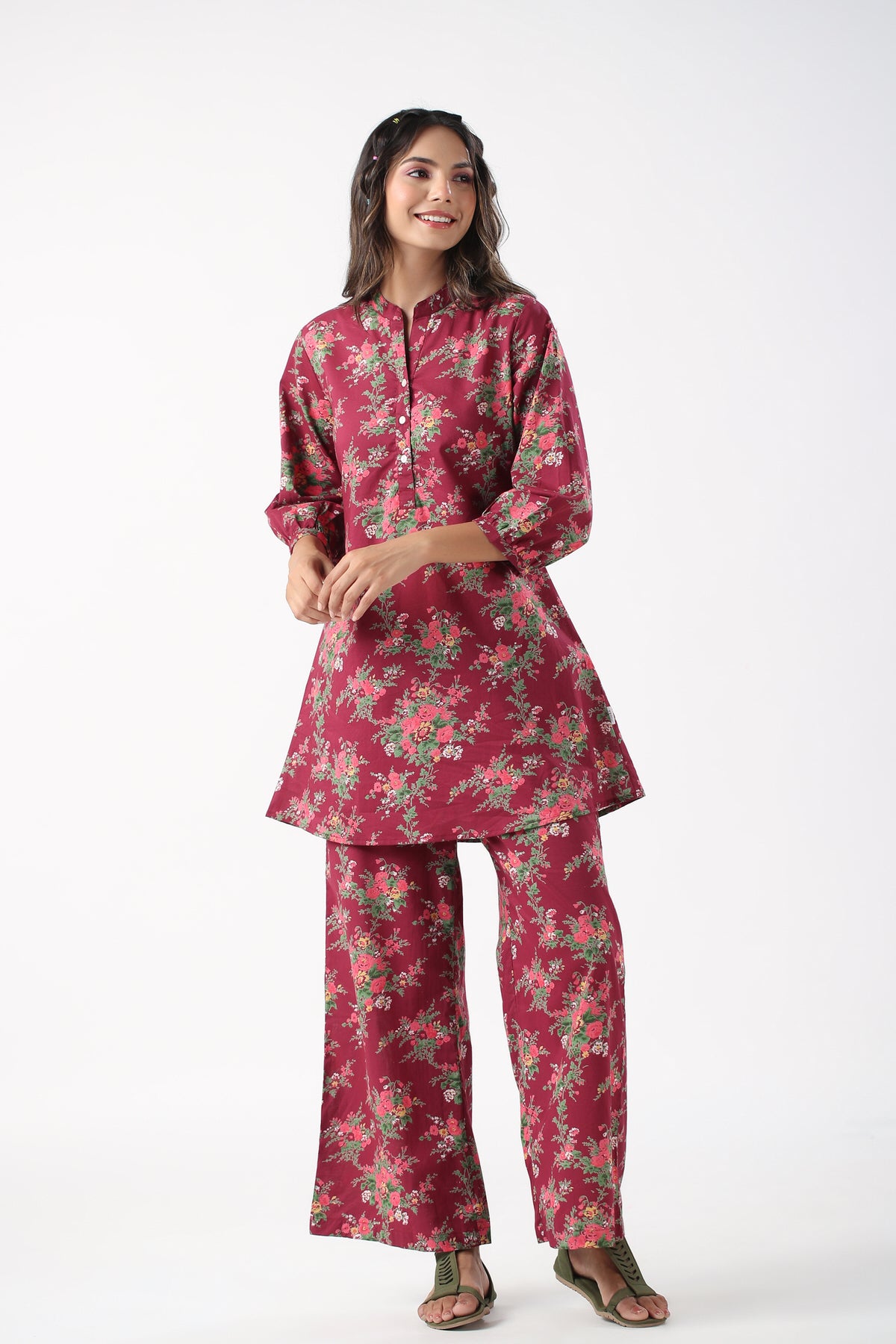 Plush Paradise Cotton Loungewear Set