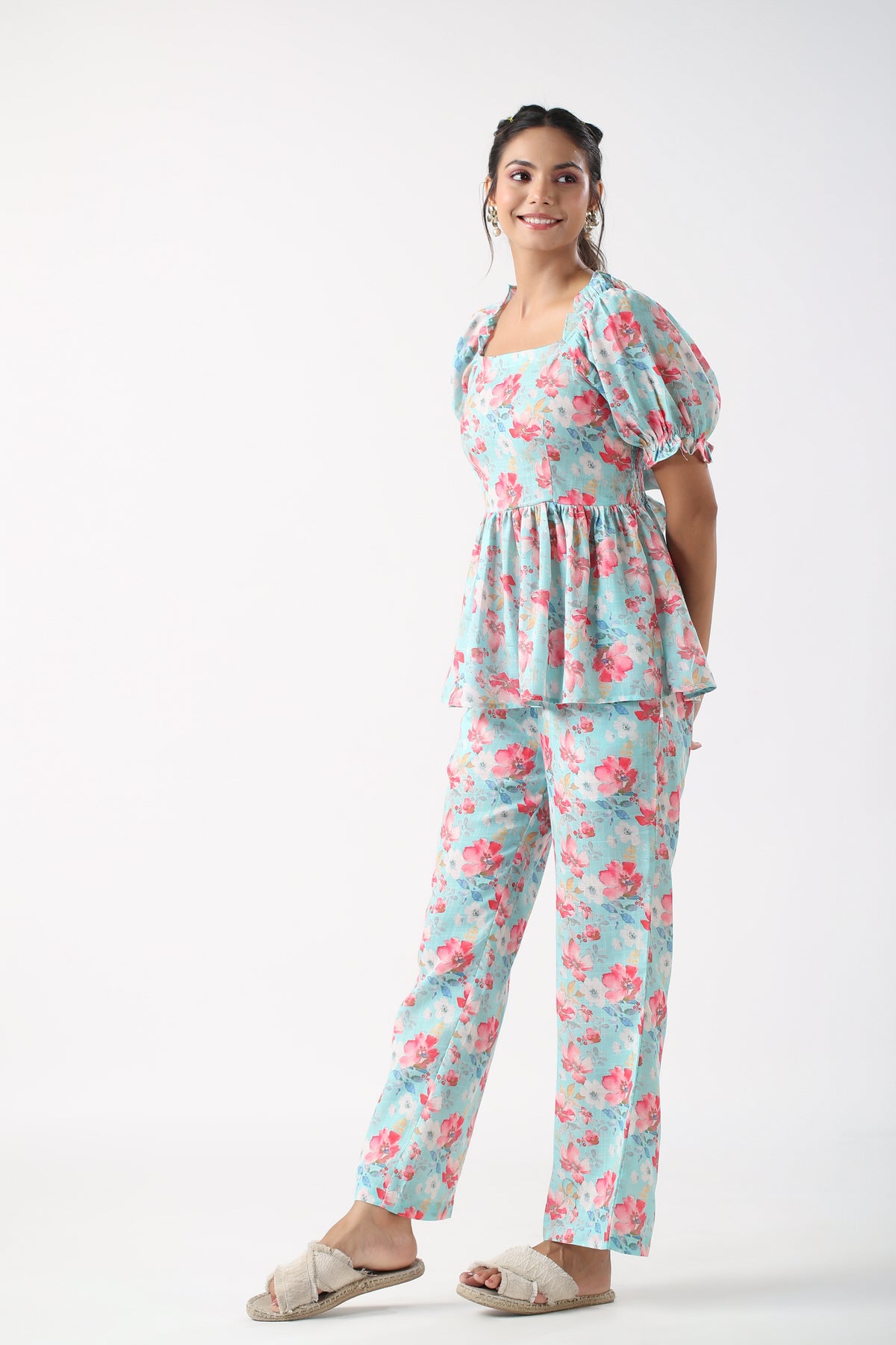 Floral Escape Pyjama Set, Women