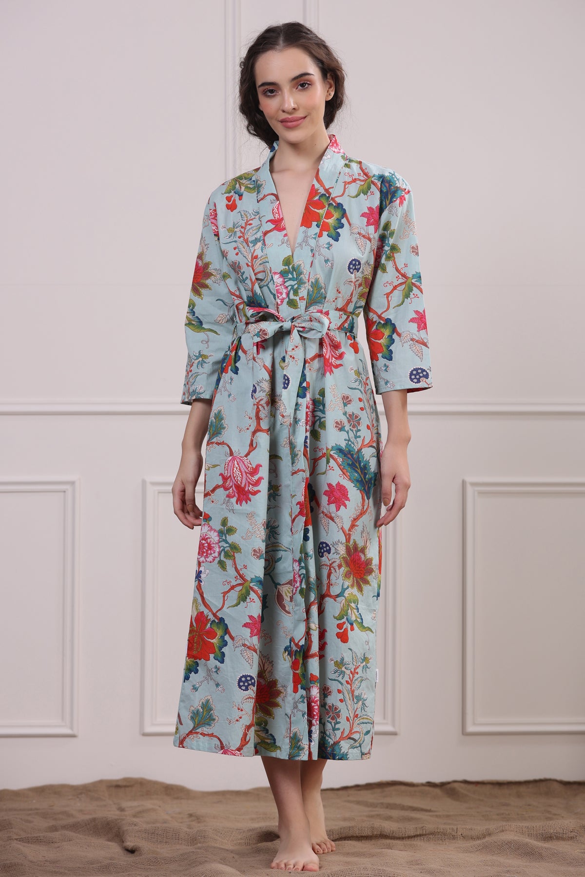 Blue Robe Dress Florian Blue Robe Dress