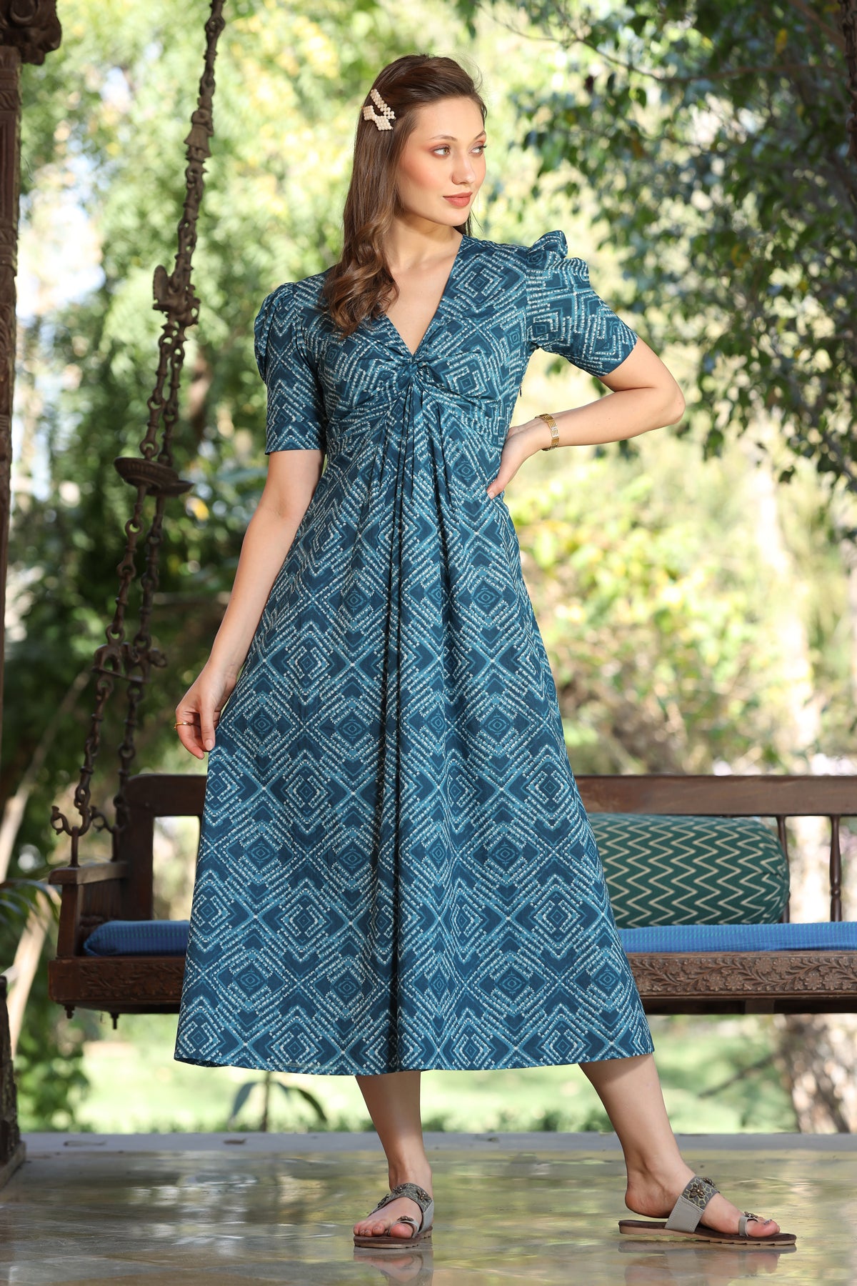 Blue lagoon Cotton Sundress