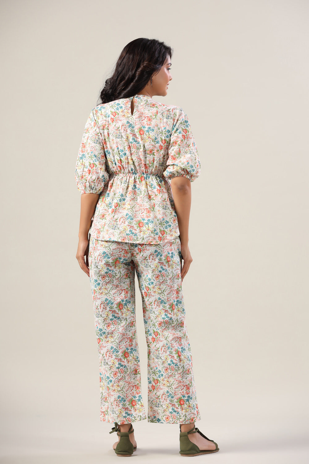 Petite Flowers on Cotton Co-ord Set